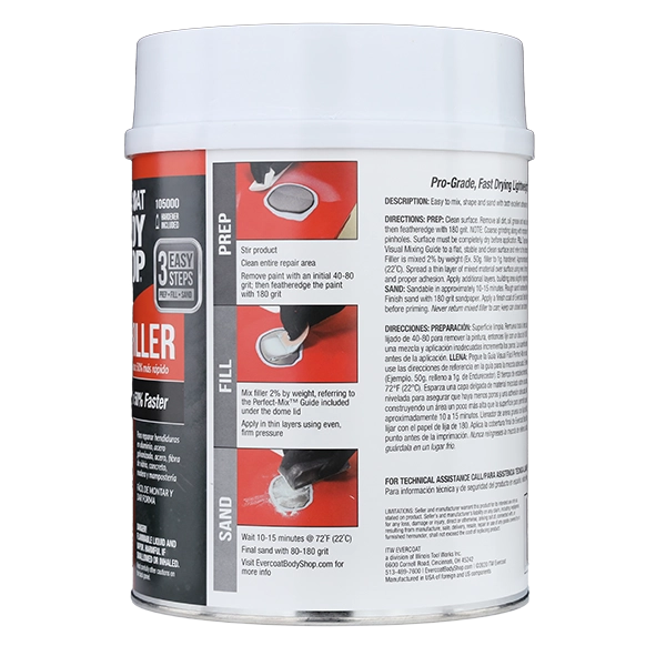 OPTEX™ Premium Body Filler and Putty by Evercoat® - The Autobody