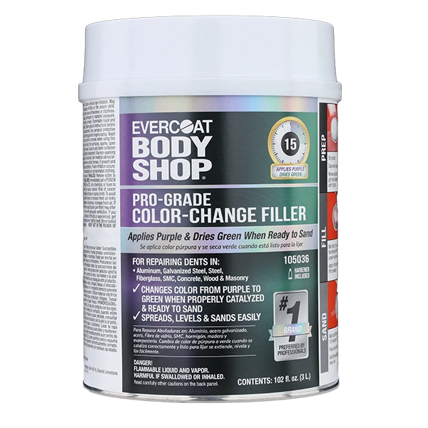 105036 - Pro-Grade Color-Change Filler 102 Fl. Oz. - ITW Evercoat Bodyshop